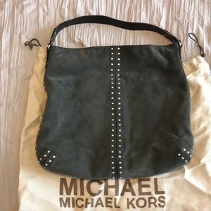 Michael Kors Suede Shoulder Bag
